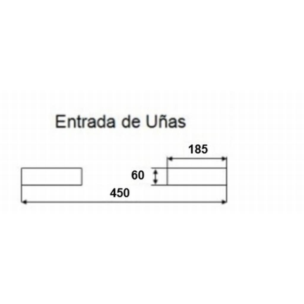 Implemento carretilla 1 bidón 5